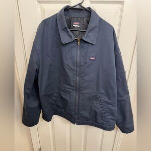 Vintage Dickies Eisenhower Jacket in Navy with Liner